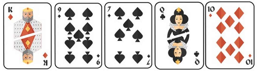 Mẫu thầu trong poker là tập hợp 5 lá bài không thể kết hợp