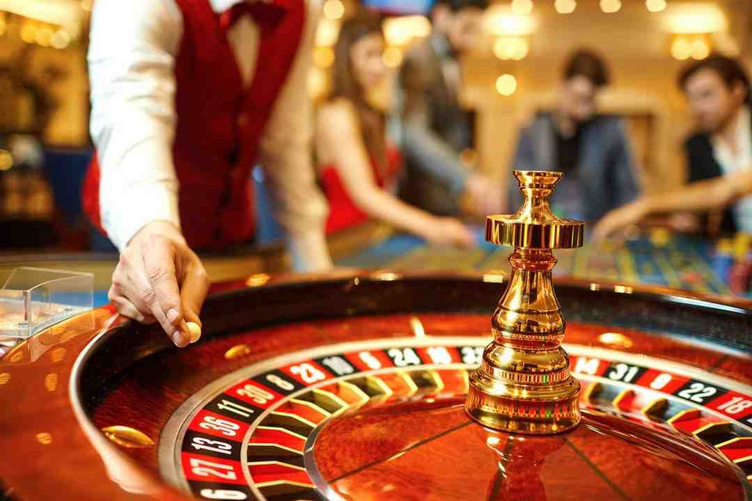 Bánh xe roulette tại bàn cược