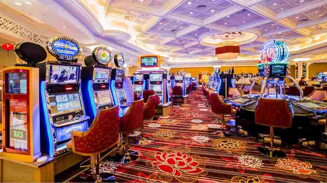 Khu vực các máy slot game sẽ được bố trí riêng biệt tại Roxy Casino